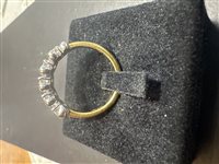 Anello Gioielleria Dossena  Donna Fedina in oro e diamanti in Oro giallo Diamante 0.50 Ct ANOR-11-253 - ANOR-11-253